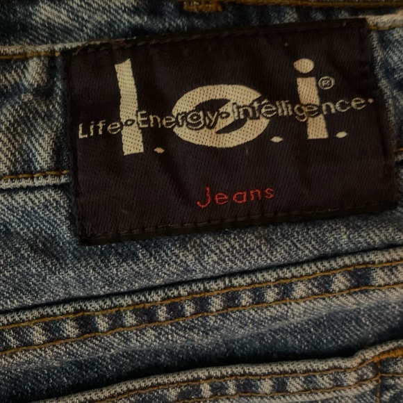 TRUE Y2K Vintage LEI Denim Short Shorts Women’s Size 11 - Picture 2 of 4